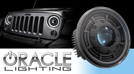 Oracle Lighting Announces Oculus 7-Inch Bi-LED Projector Headlights for Jeep  Wrangler JK 